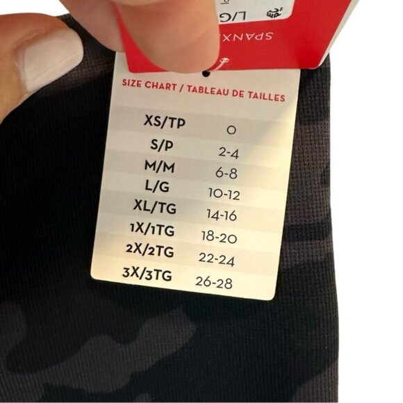 NWT Spanx | Shape Camouflage Leggings Size Large - Picture 6 of 8